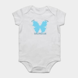 Everything is Fine (Light) Baby Bodysuit